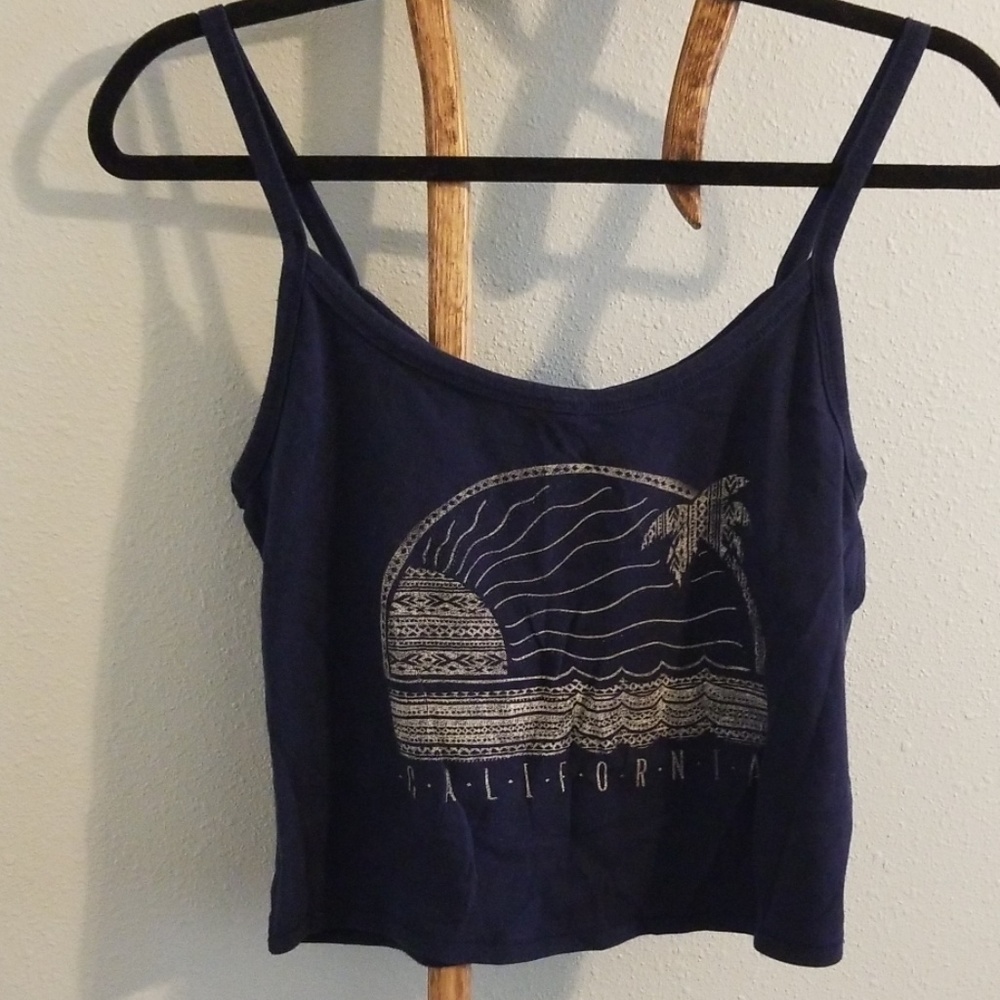 California beach crop top